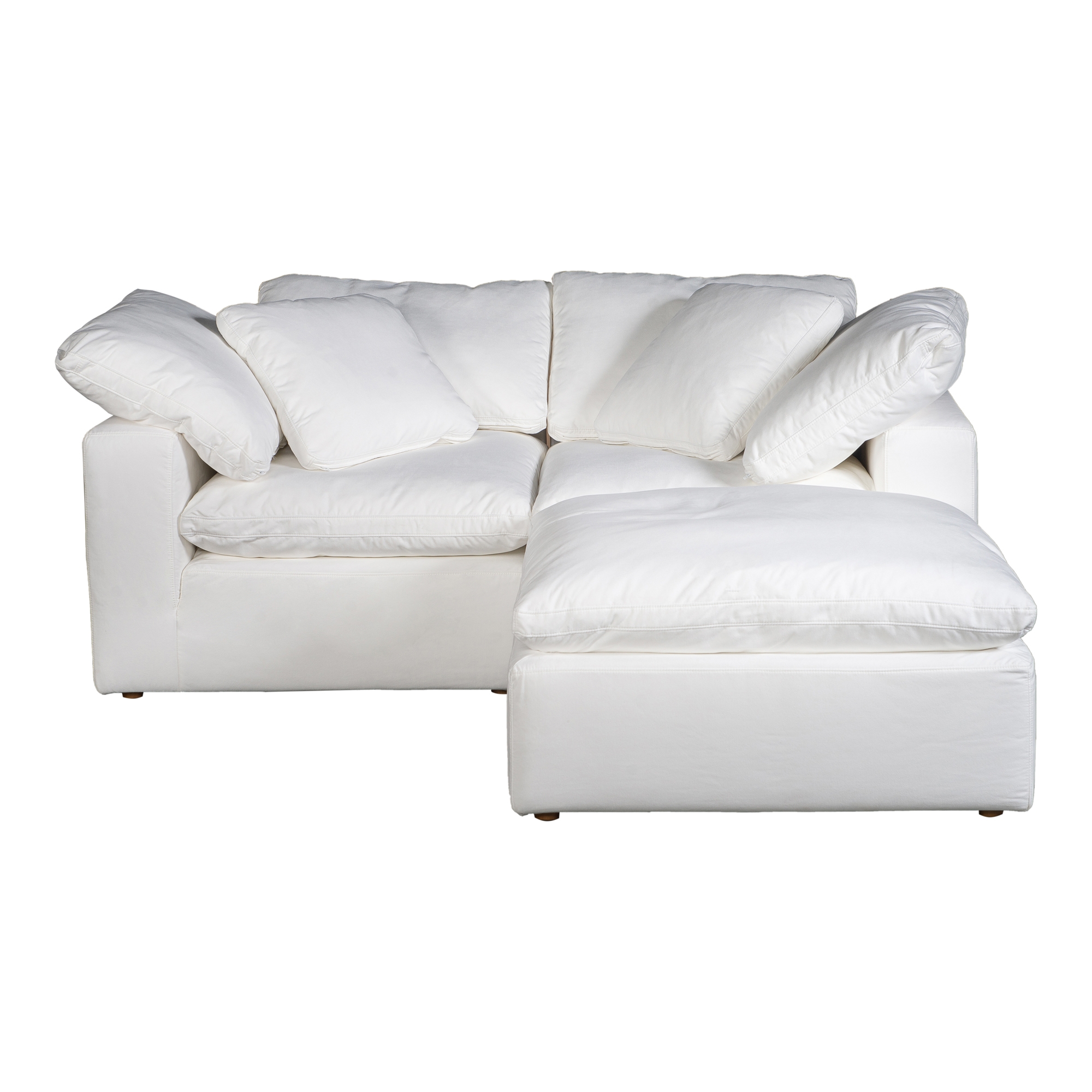 Terra Condo Nook Modular Sectional Cream White - Image 0