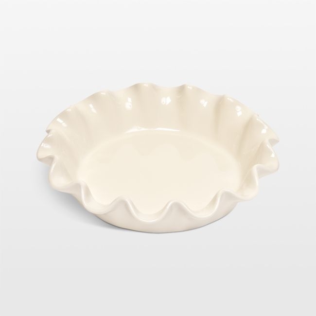 Emile Henry Clay Deep Ruffle Pie Dish - Image 0
