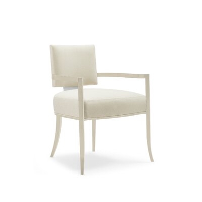Solid Back Side Chair in Ivory - Image 0