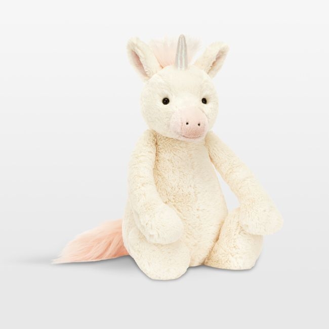 Jellycat Big Bashful Unicorn Kid Stuffed Animal - Image 0