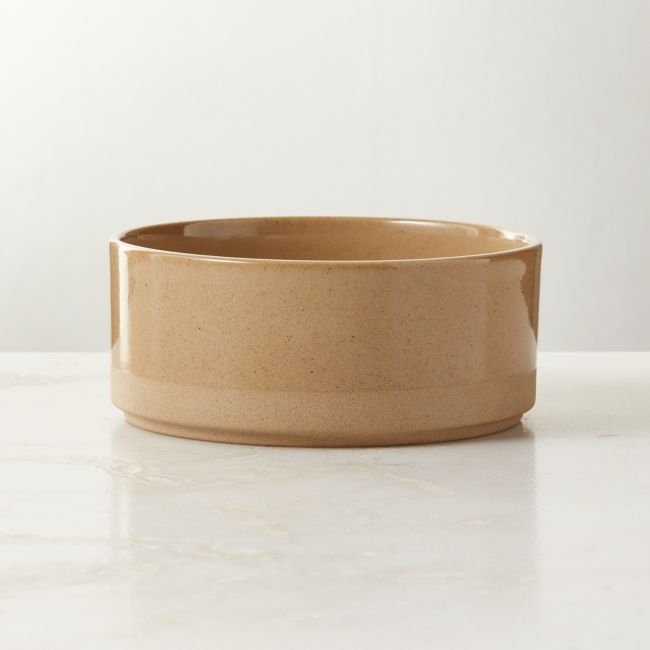 Darra Natural Recycled Stoneware Soup Bowl - Image 0