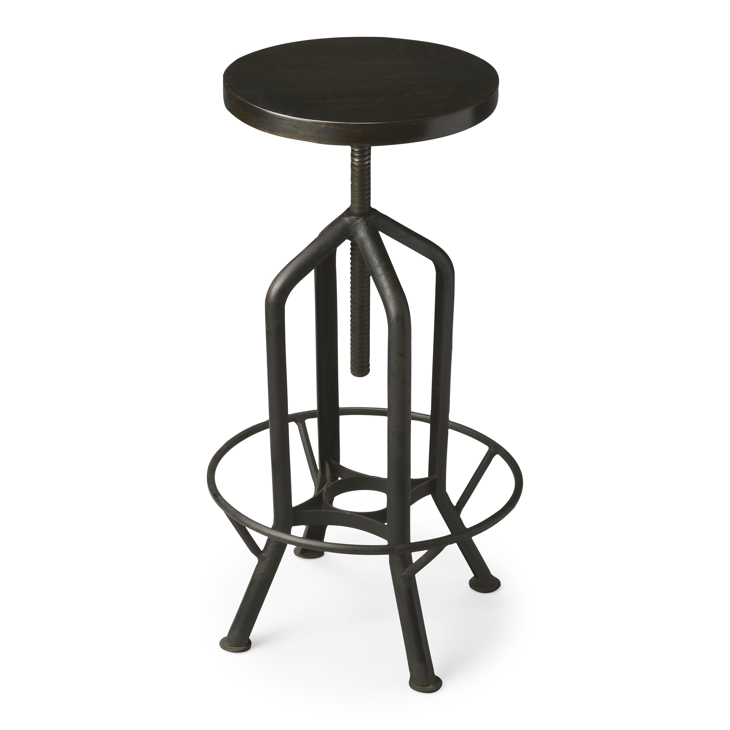 Hampton Metalworks Revolving Bar Stool - Image 0