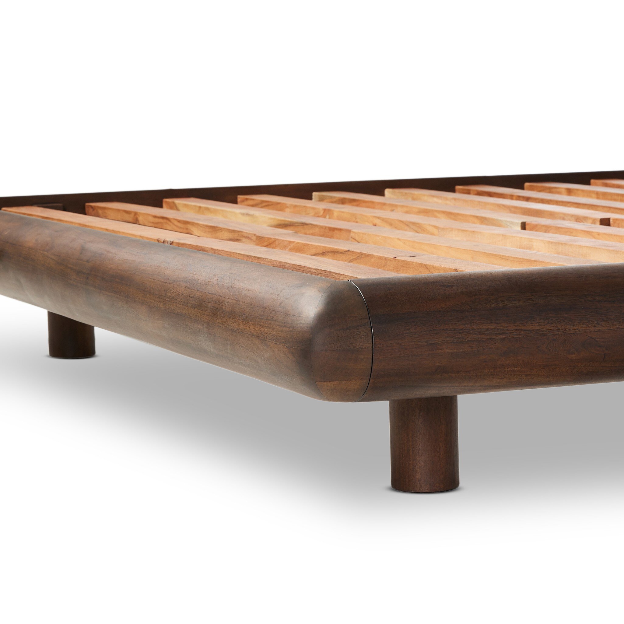 Nigel Bed - Rustic Brown Acacia - Image 8