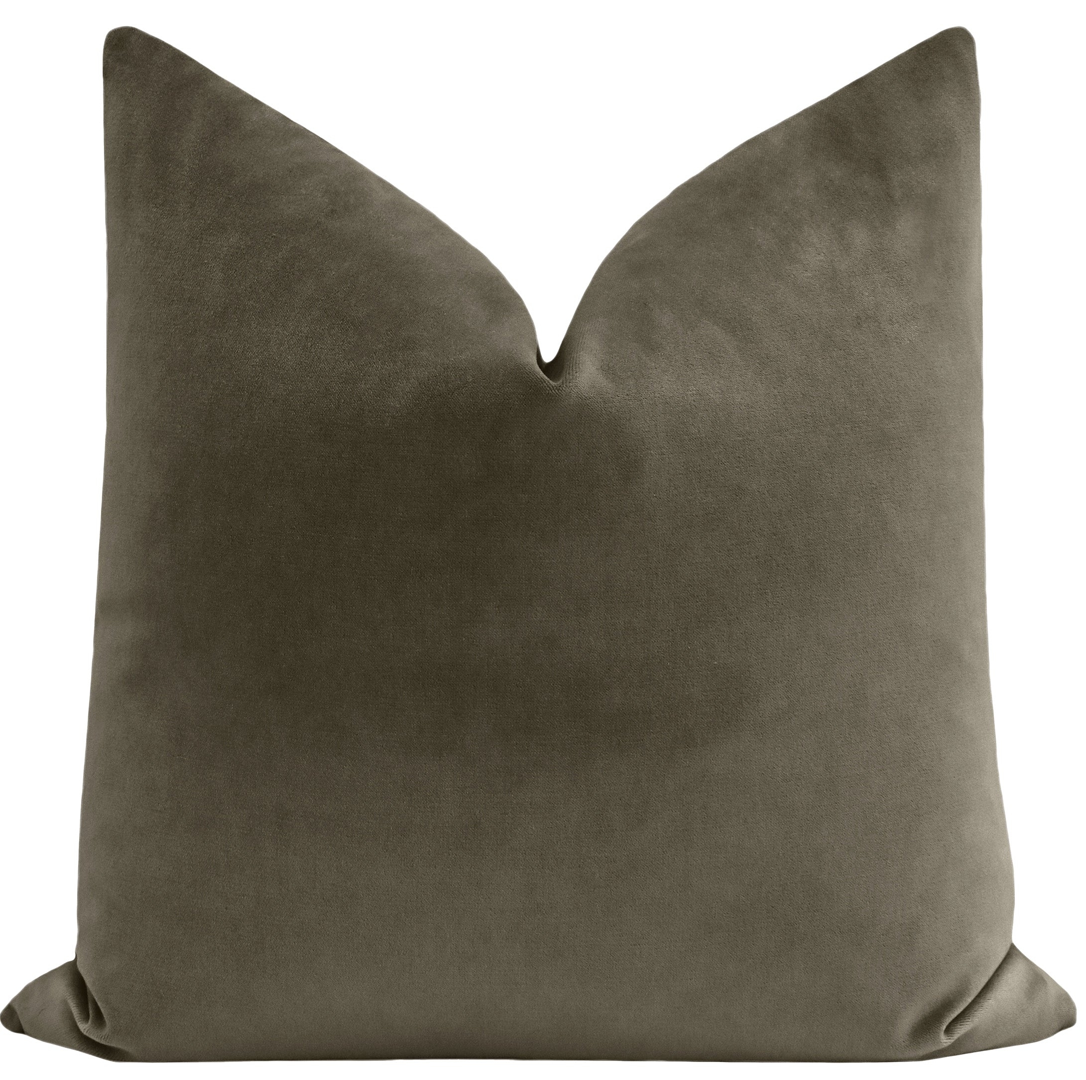 SOCIETY VELVET // GREY - 26" X 26" - Image 0