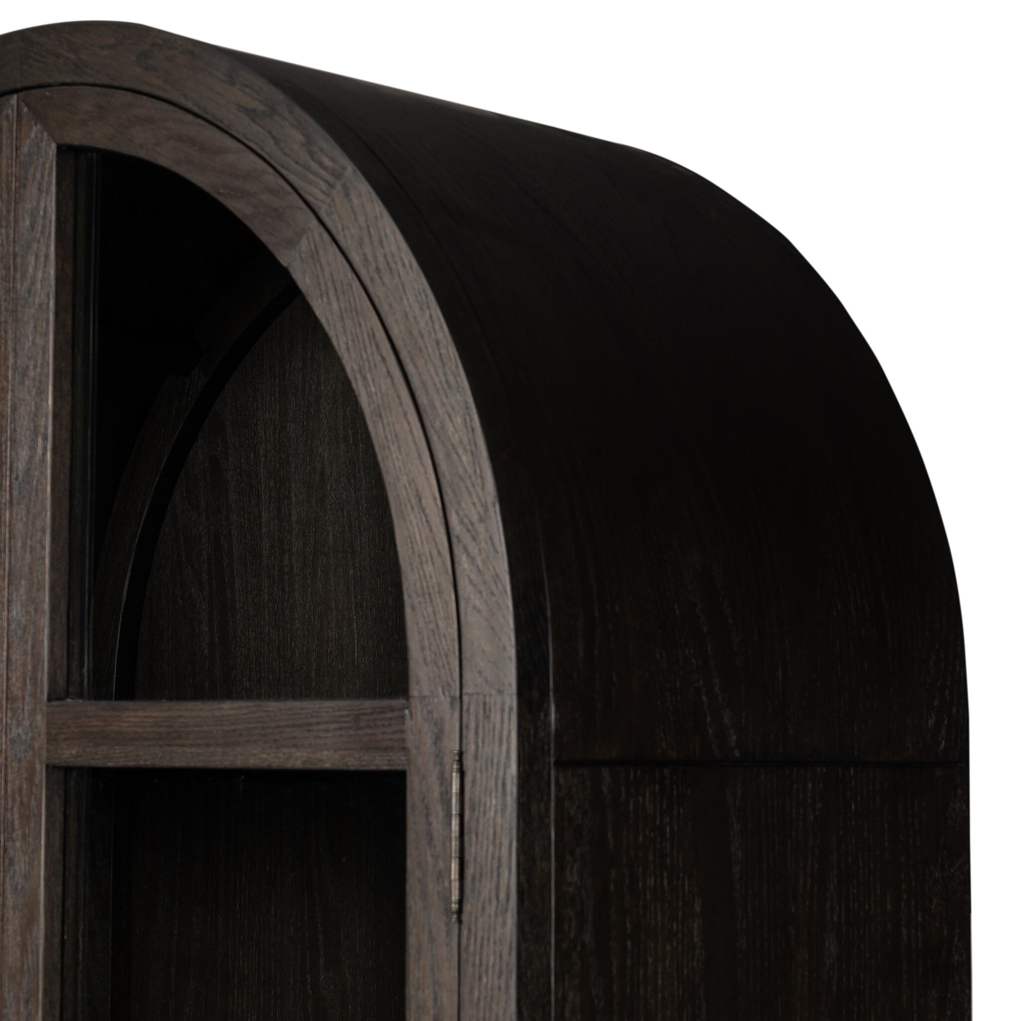 Hepburn Cabinet - Dark Anthracite Oak Veneer - Image 6