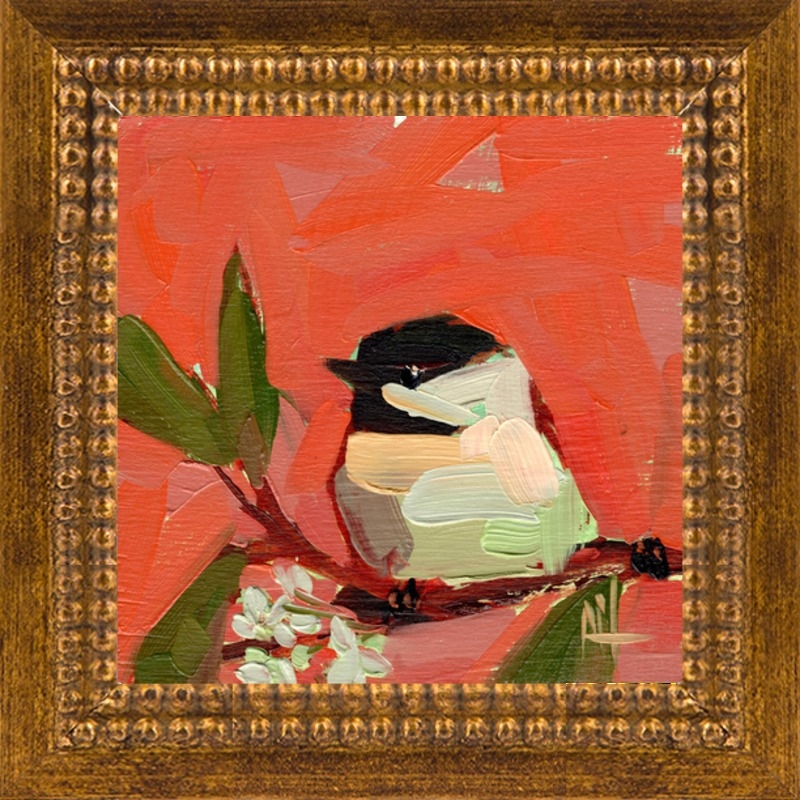 Chickadee no. 802 by Angela Moulton for Artfully Walls - Image 0