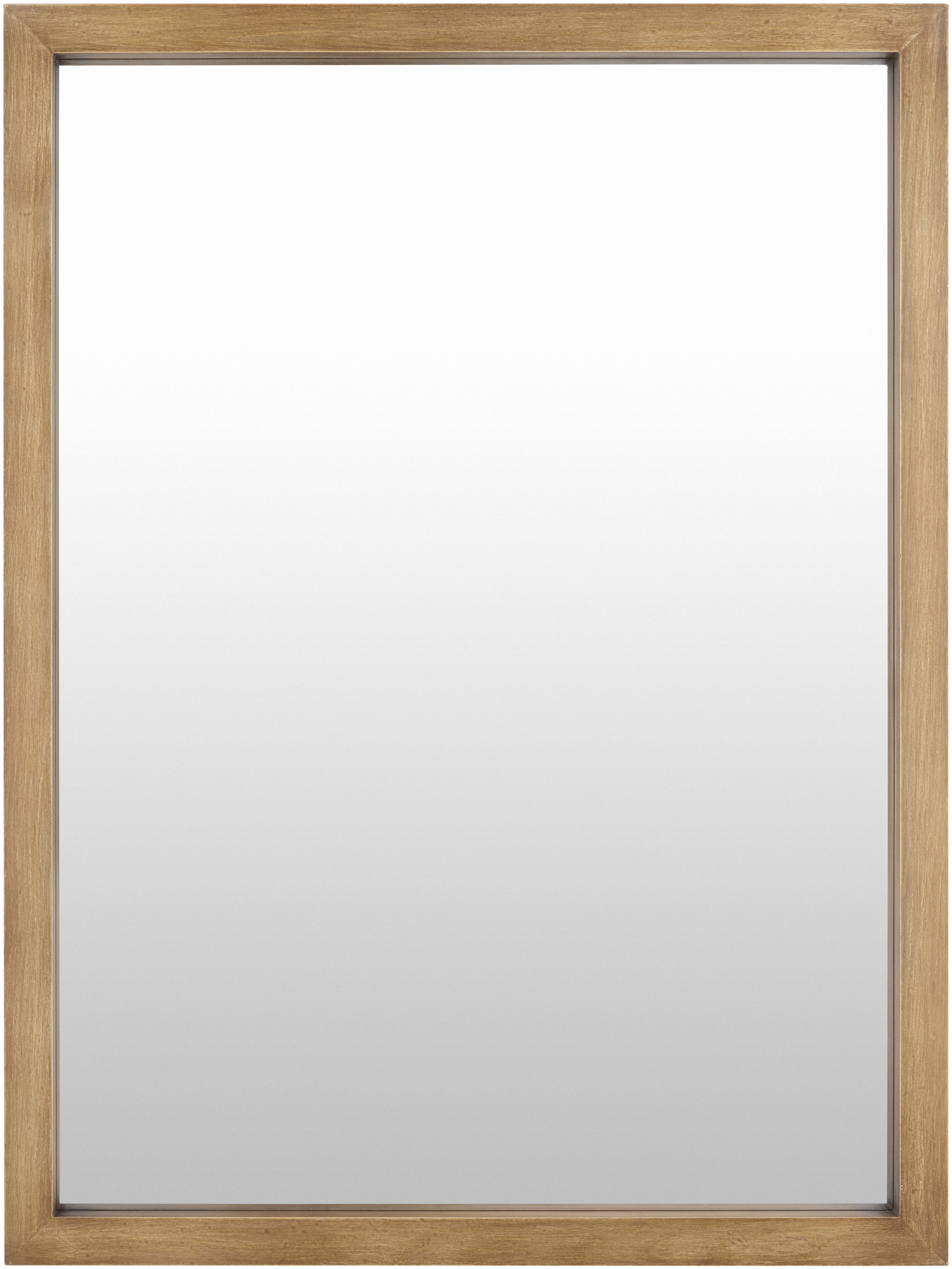 Livabliss Brooklynn Wood 35"H x 24"W x 2"D Accent Mirror - Image 0