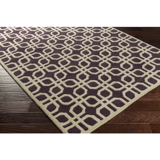 Transit Beige Indoor 9' x 13' Handmade Rug - Image 1