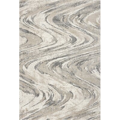 Swiss Abstract Natural Area Rug - Image 0
