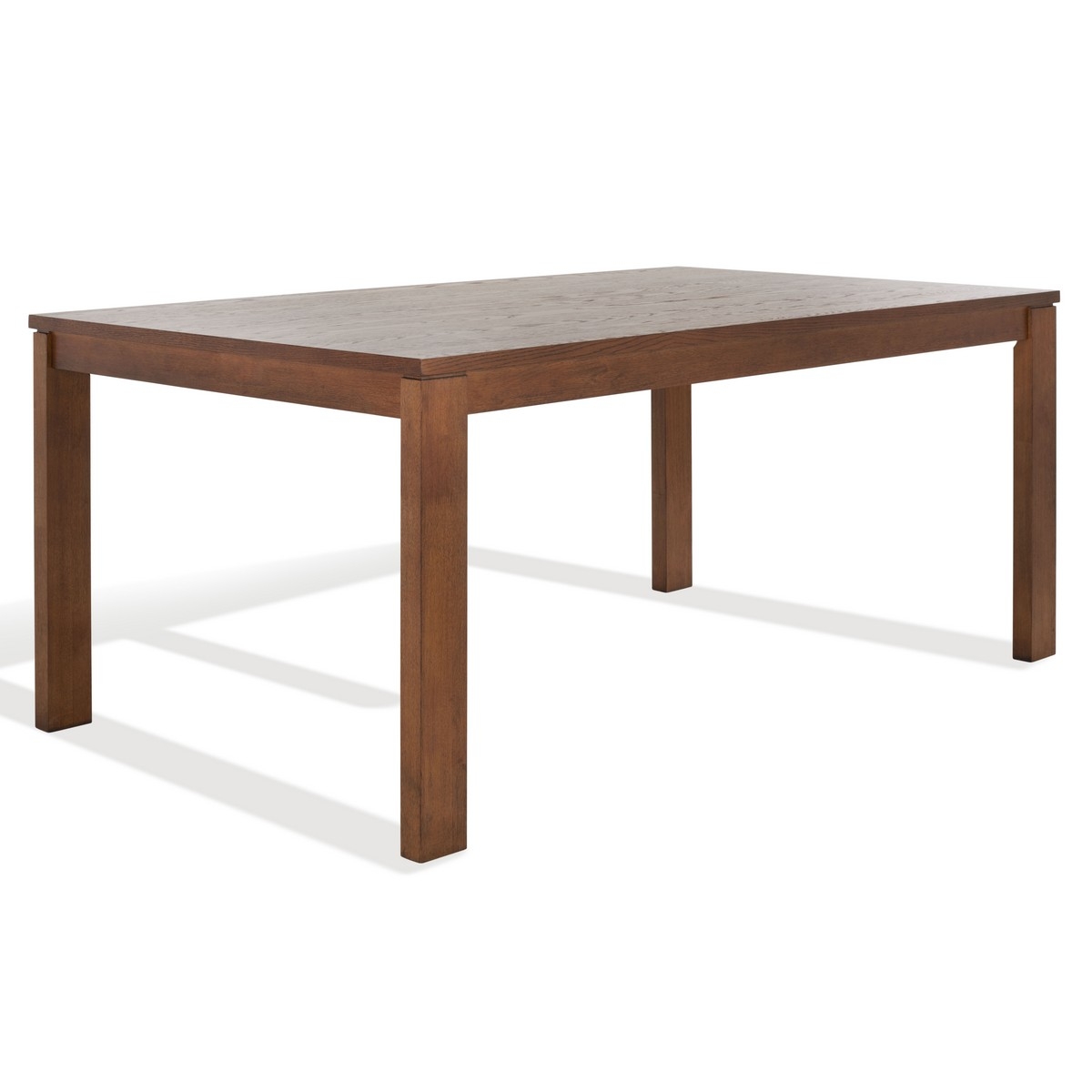Deirdra Wood Rectangle Dining Table - Medium Oak - Image 7