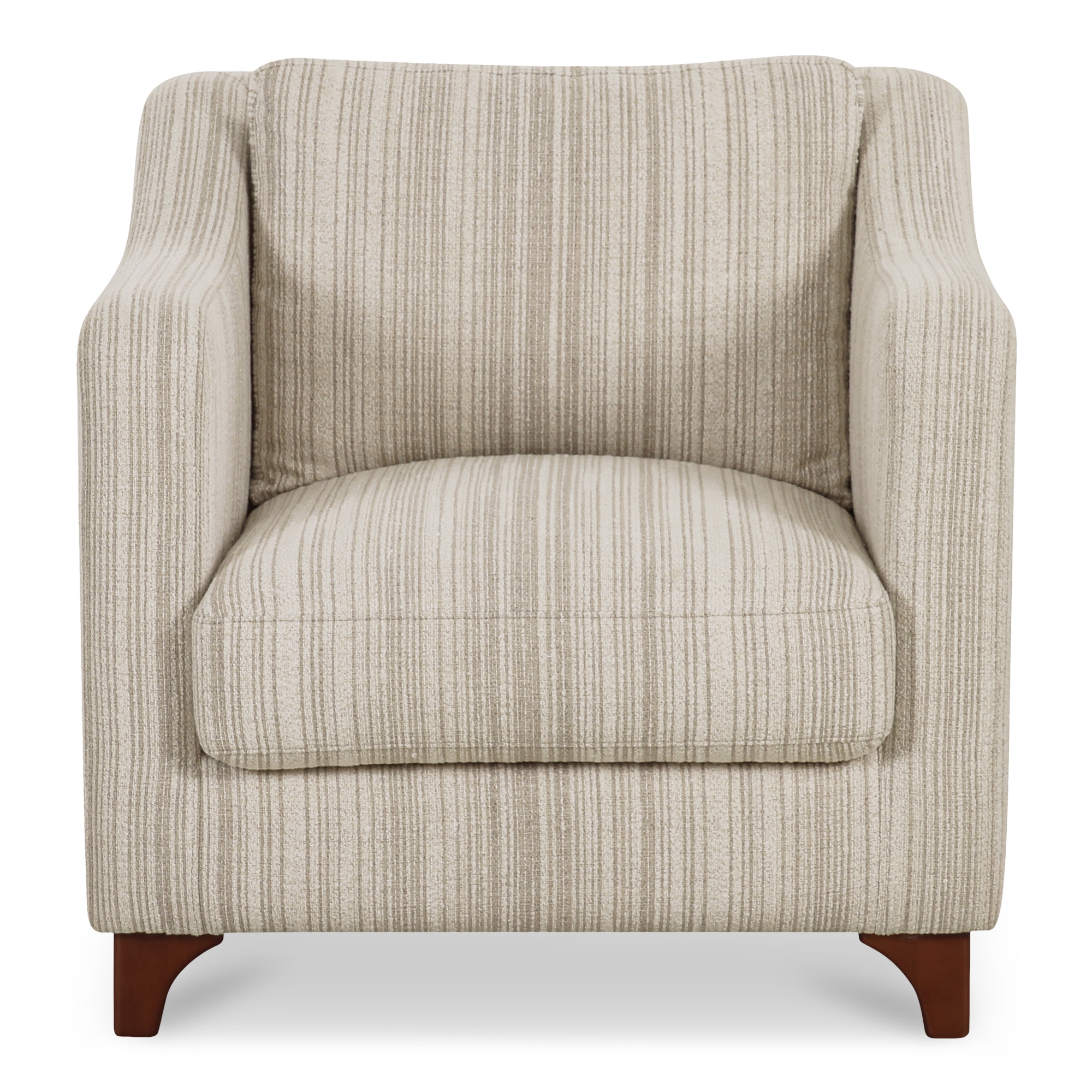 Hewitt Accent Chair Beige Stripe - Image 0