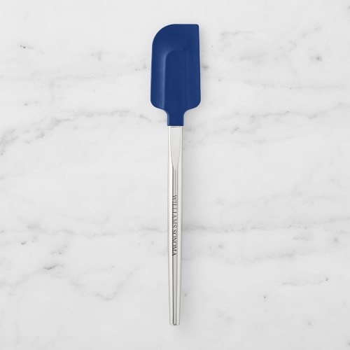 Williams Sonoma Silicone Spatula with Stainless-Steel Handle, Navy - Image 0