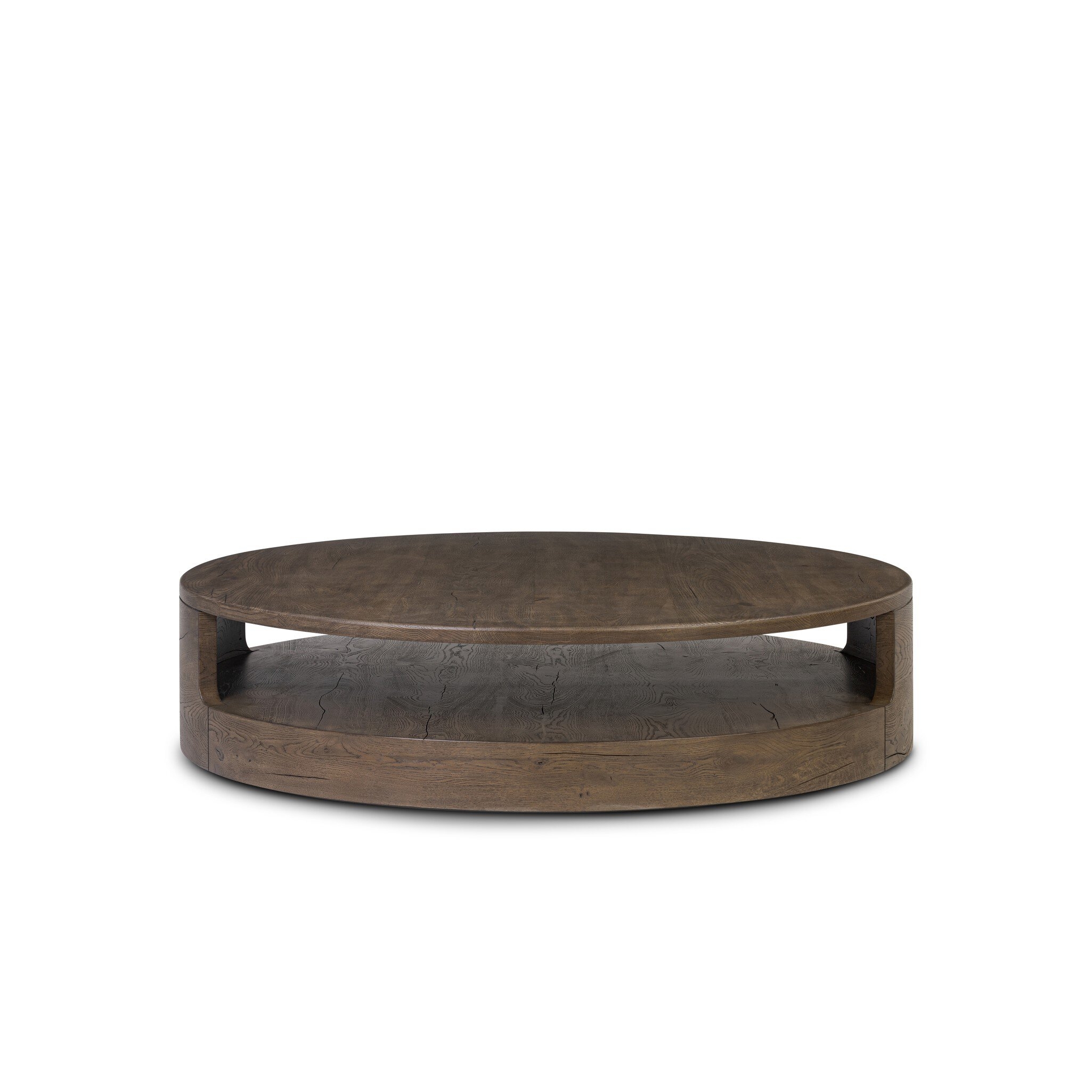 Matheus Coffee Table - Grey Reclaimed French Oak - Image 2