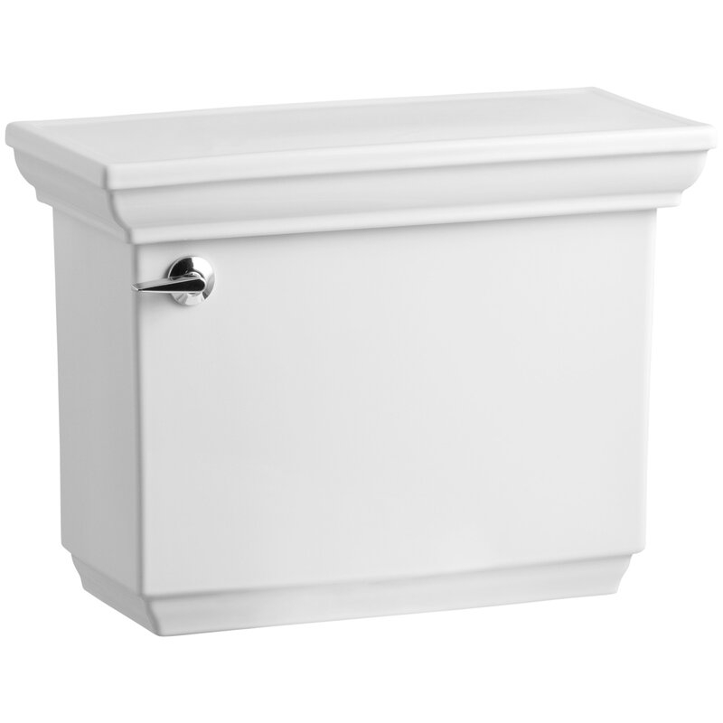  Memoirs Stately 1.28 GPF Tank with Insuliner Tank Liner Finish: White - Image 0