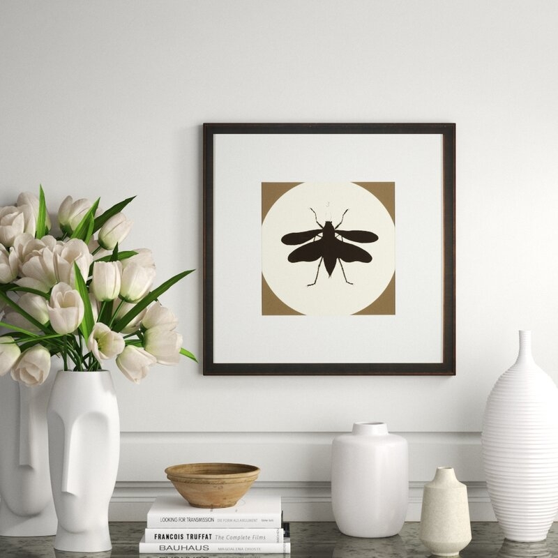 Wendover Art Group Insect Silhouette I Picture Frame Graphic Art - Image 0