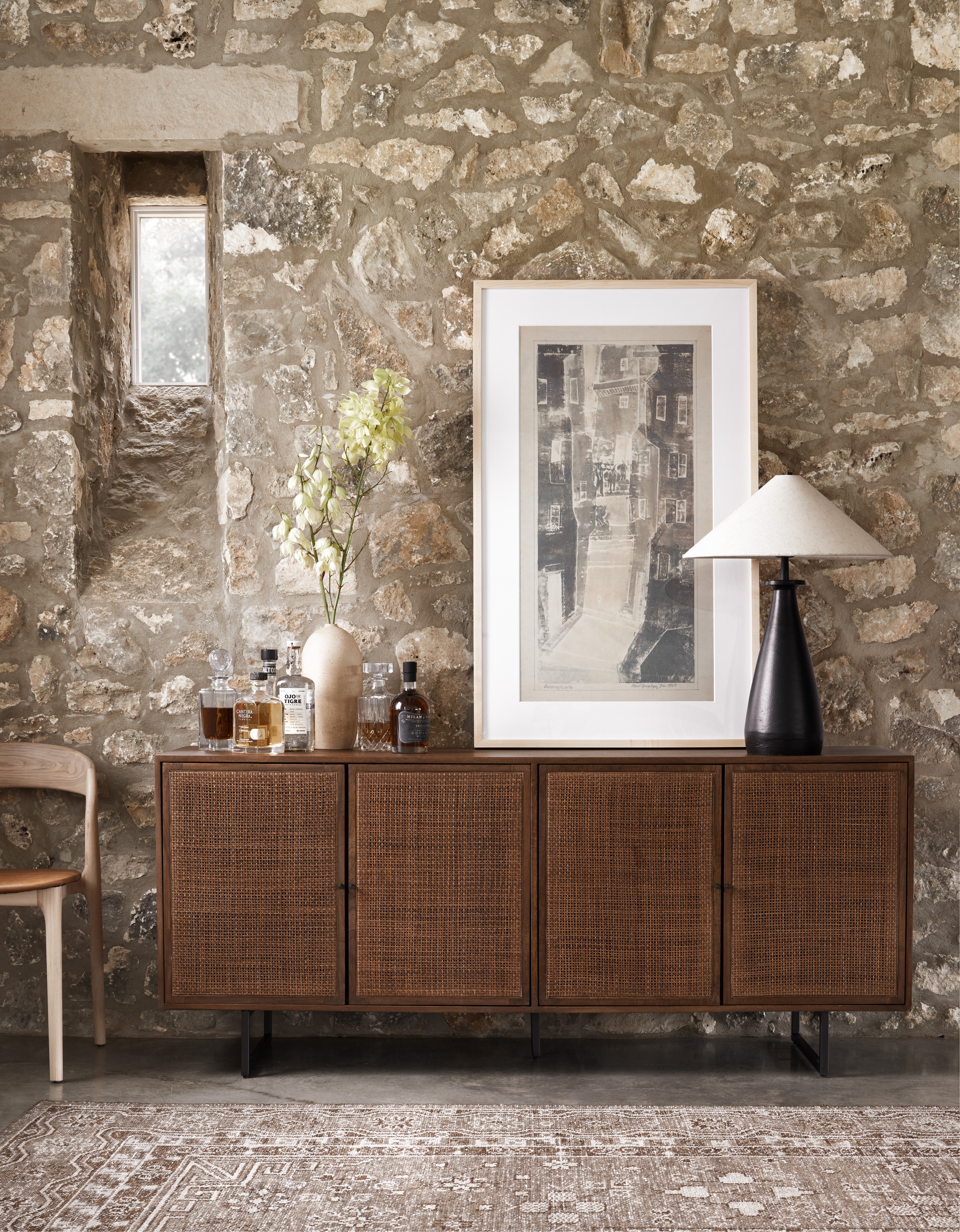 Carmel Sideboard-Brown Wash - Image 3