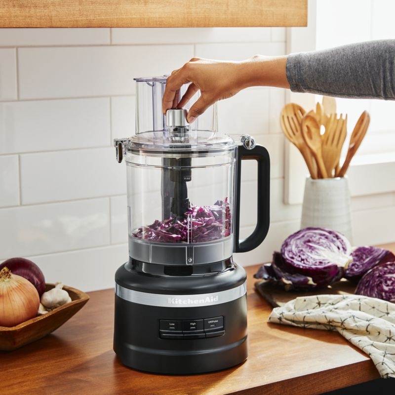 KitchenAid ® Matte Black 13-Cup Food Processor - Image 2