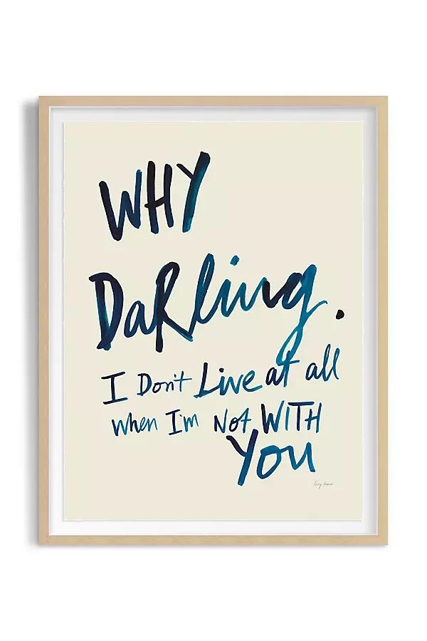 Why Darling Wall Art - Image 0