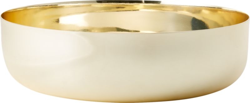 Porter Gold Low Serving Bowl - Image 2