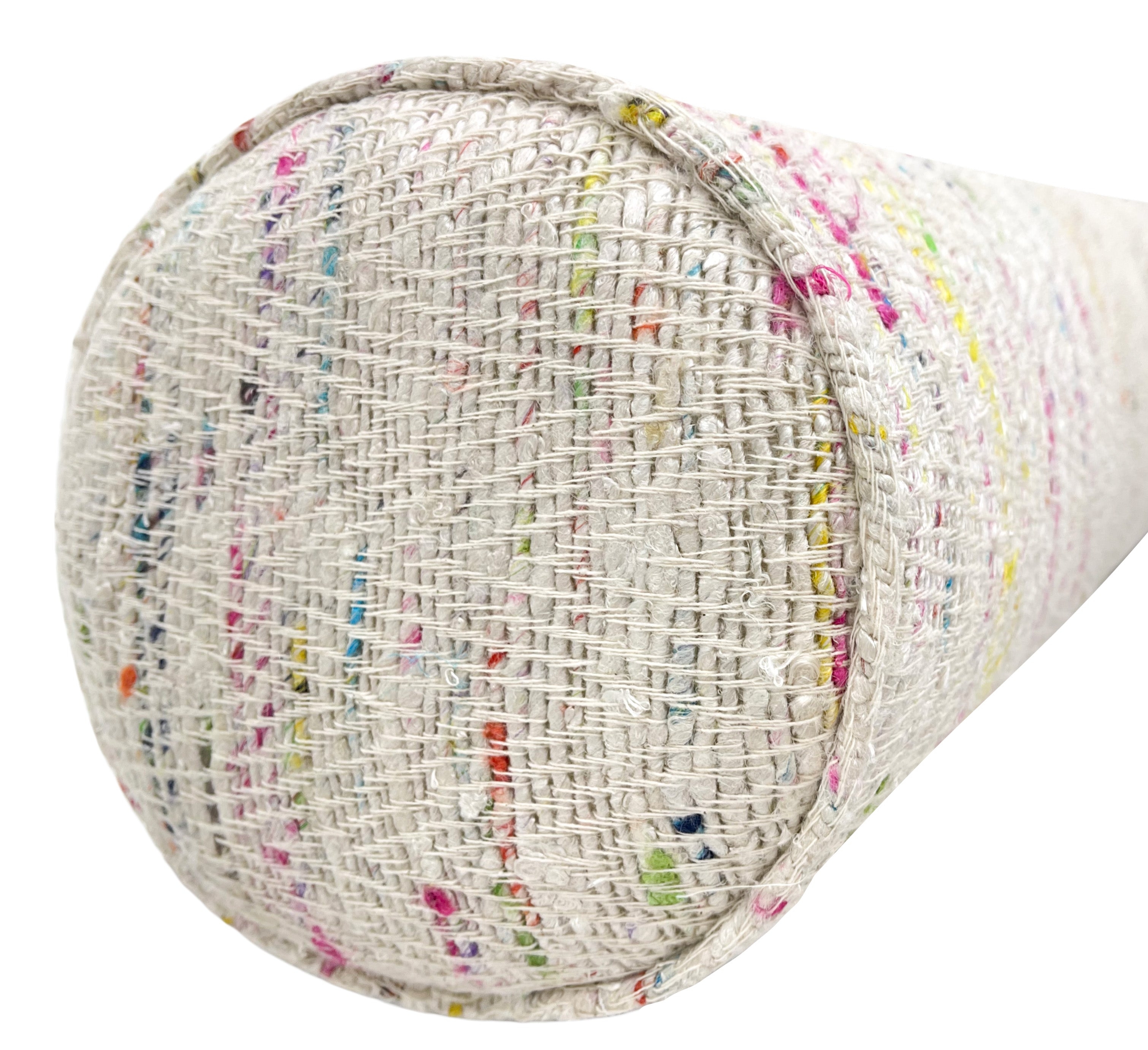 THE BOLSTER :: MONTAUK TWEED // MULTI - BY THE YARD - Image 1