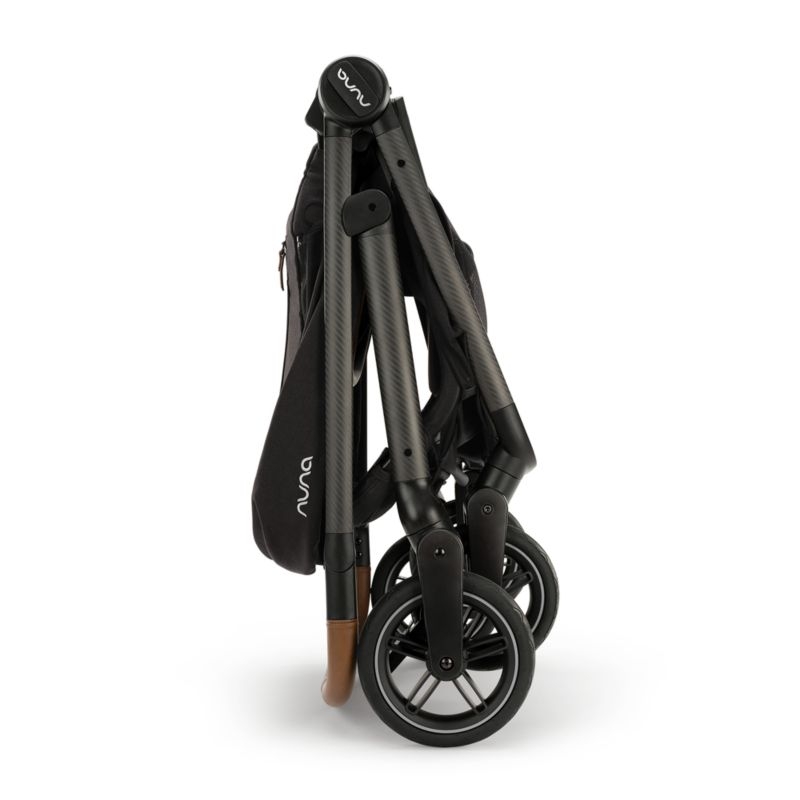 Nuna ® SWIV ™ Caviar Black Lightweight Baby Stroller - Image 4