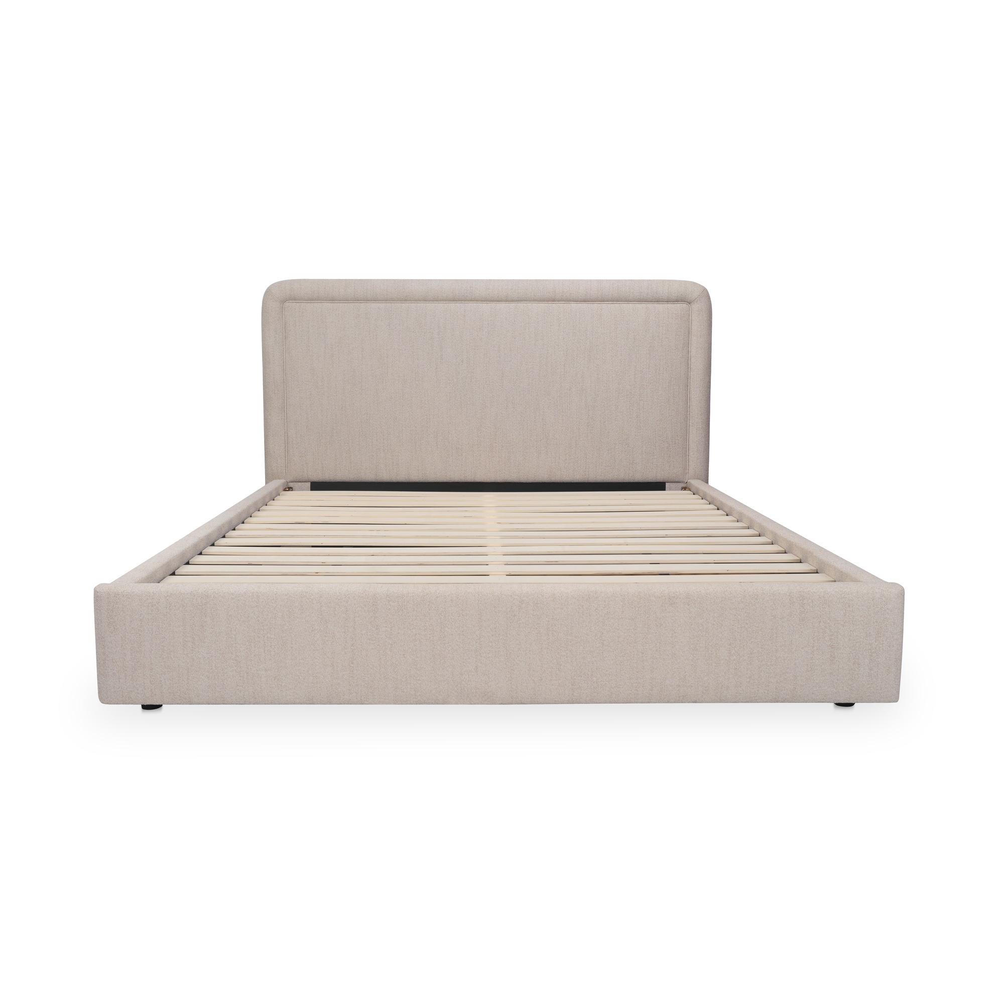 Simon King Storage Bed Flecked Beige - Image 3