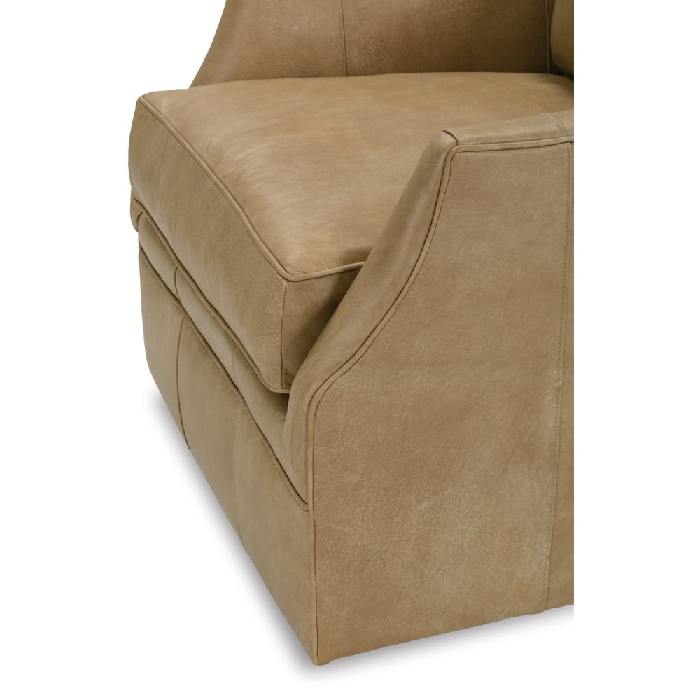 Kara Leather Swivel Glider - Image 9