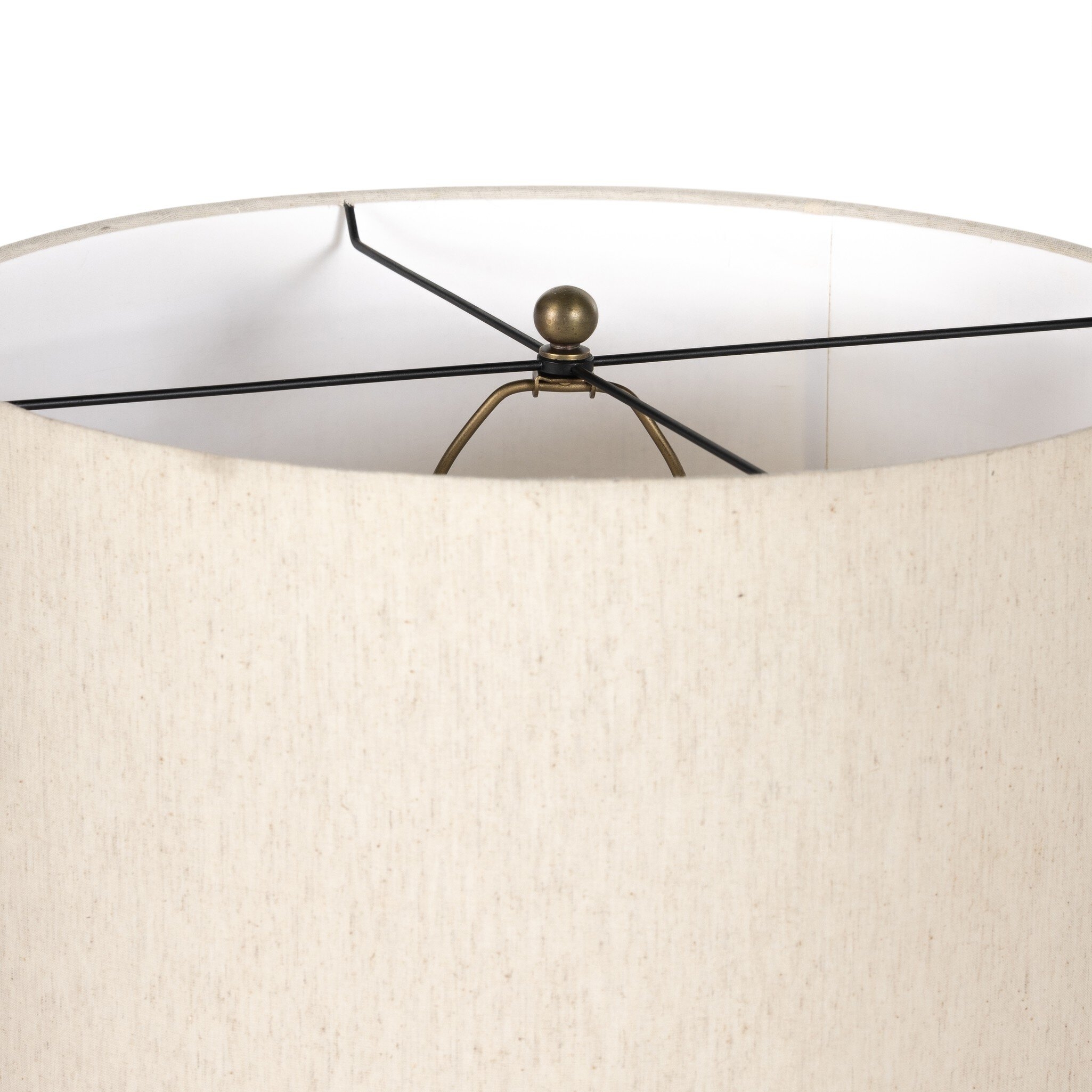 Nour Floor Lamp - Ombre Stainless Steel - Image 9