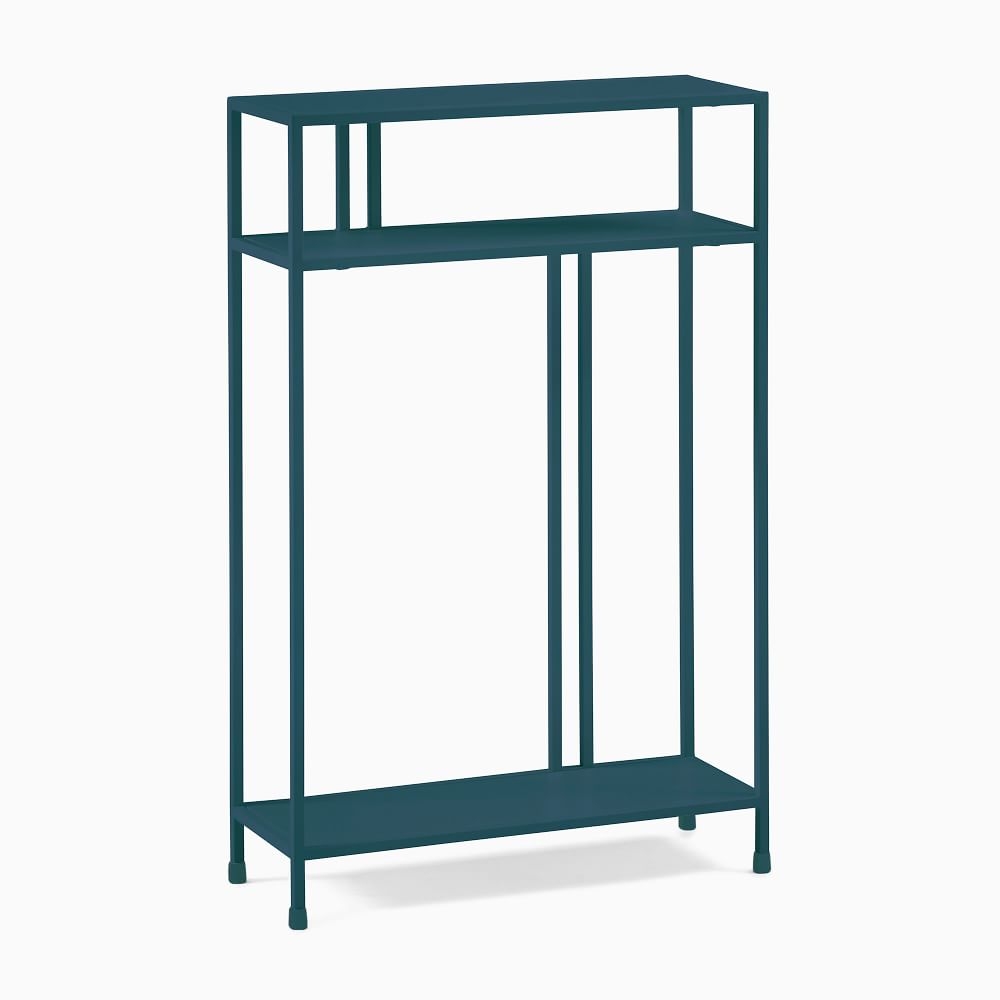 WE Profile Collection Petrol Narrow Console Table - Image 0