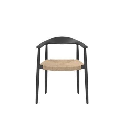 Solid Wood Wishbone Arm Chair - Image 0