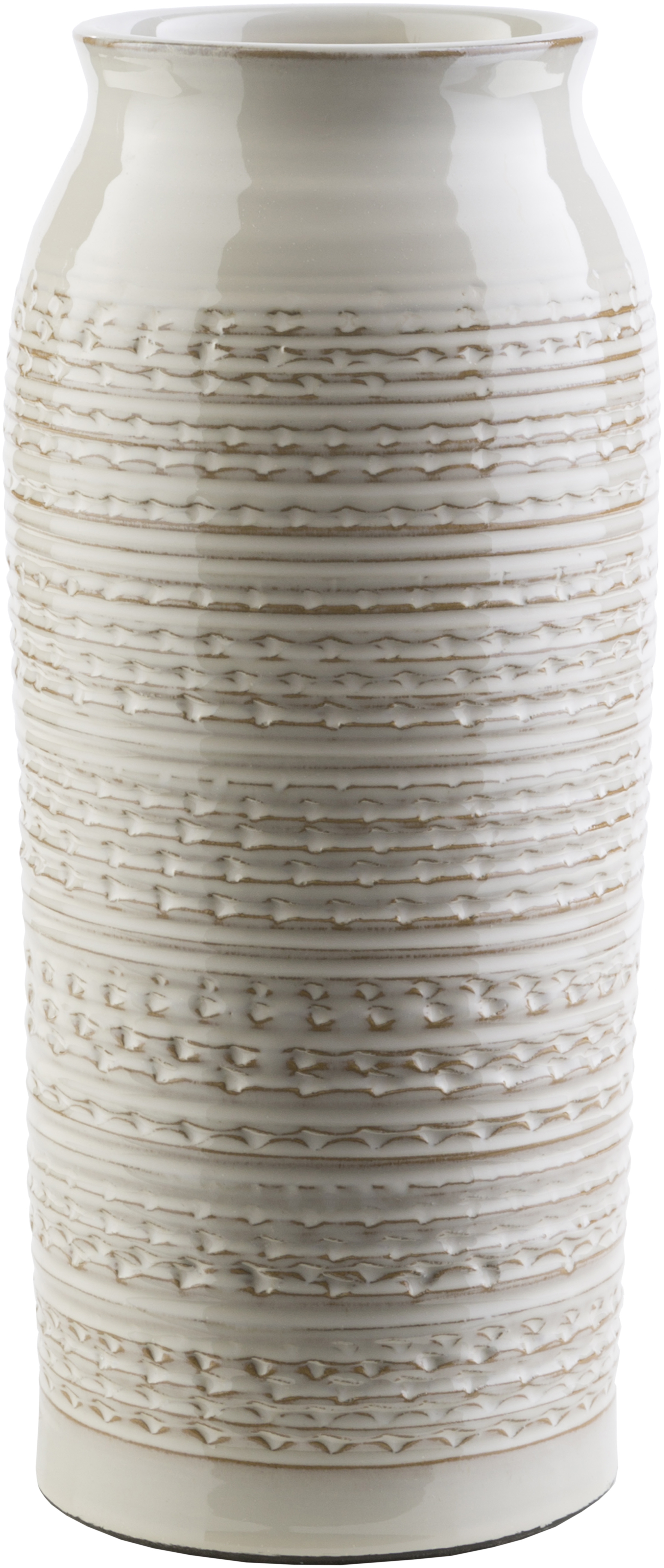 Piccoli Table Vase, Khaki, Tall - Image 0