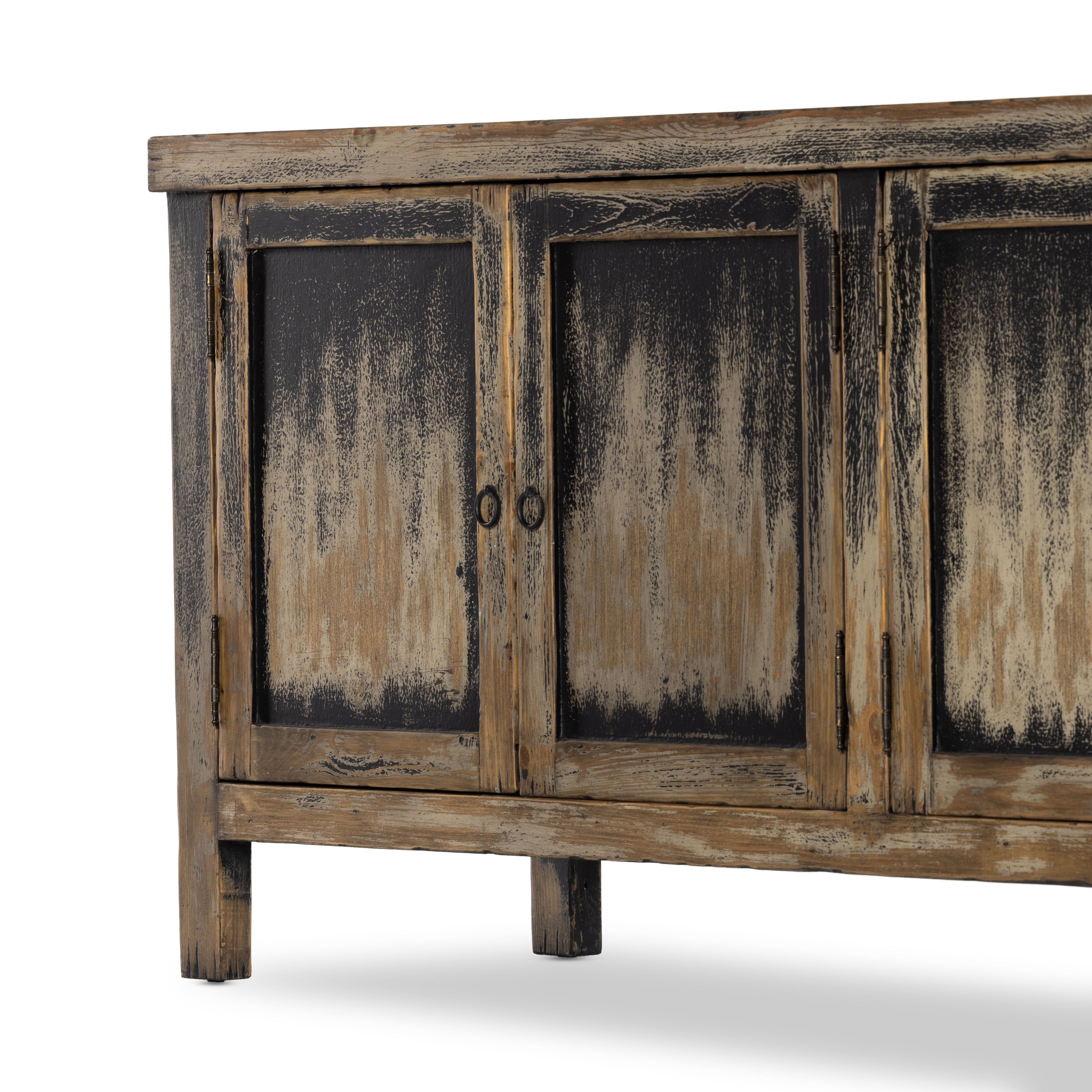 Hitchens Media Console - Worn Black - Image 11