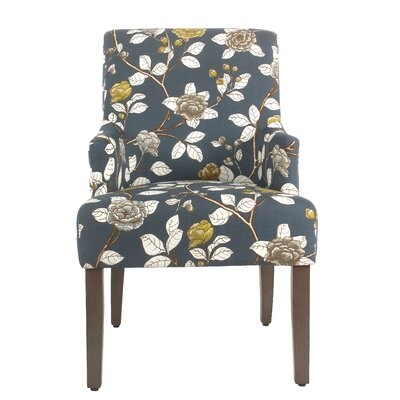 Jerrell Cotton Upholstered Arm Chair - Image 0