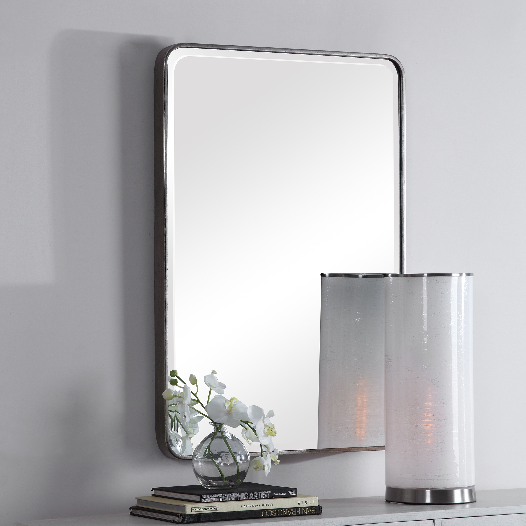 Aramis Silver Mirror - Image 0