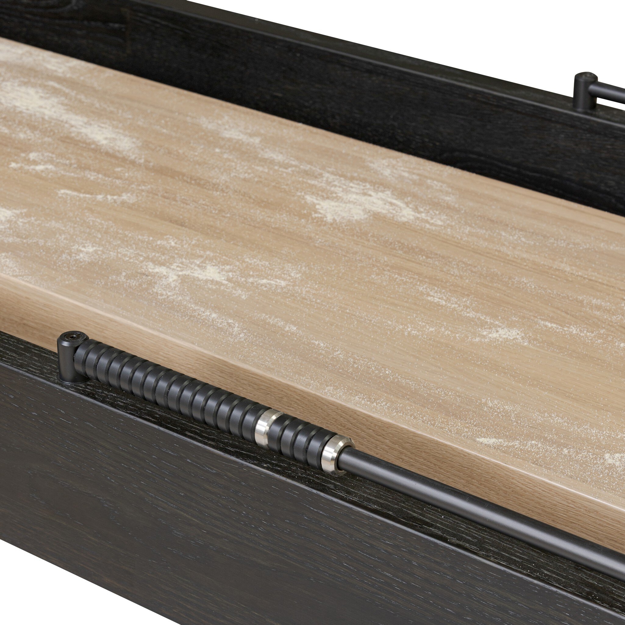 District Eight Large Shuffleboard Table - Ebonized Oak - Image 3