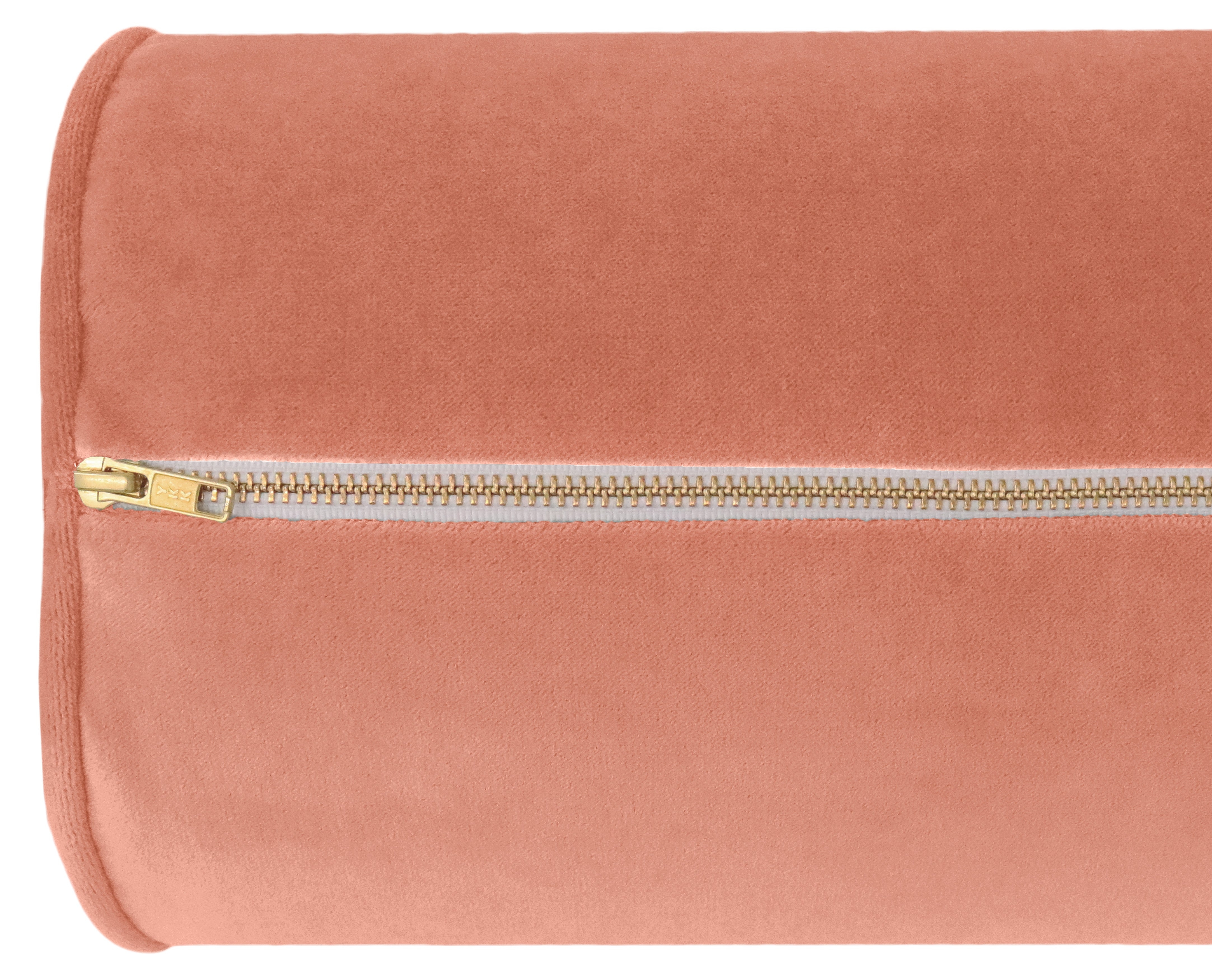 THE BOLSTER :: SOCIETY VELVET // BLUSH - BY THE YARD - Image 3