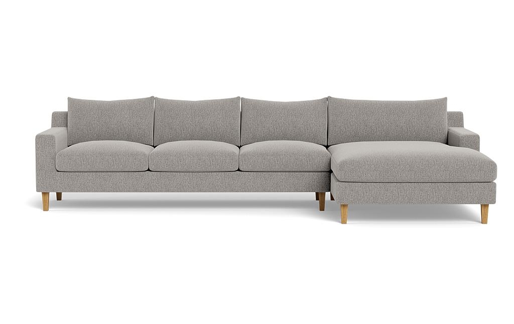 Sloan 4-Seat Right Chaise Sectional - Image 0