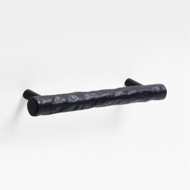 Forged 5" Matte Black Cabinet Pull - Image 0