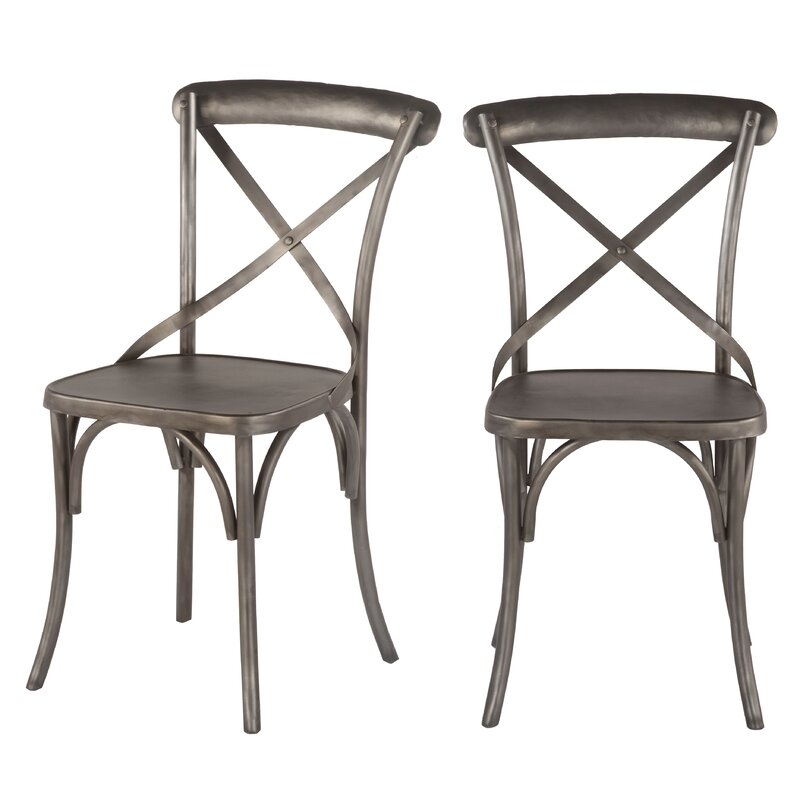 Home Trends & Design Hobbs Cross Back Dining Chair - Image 0