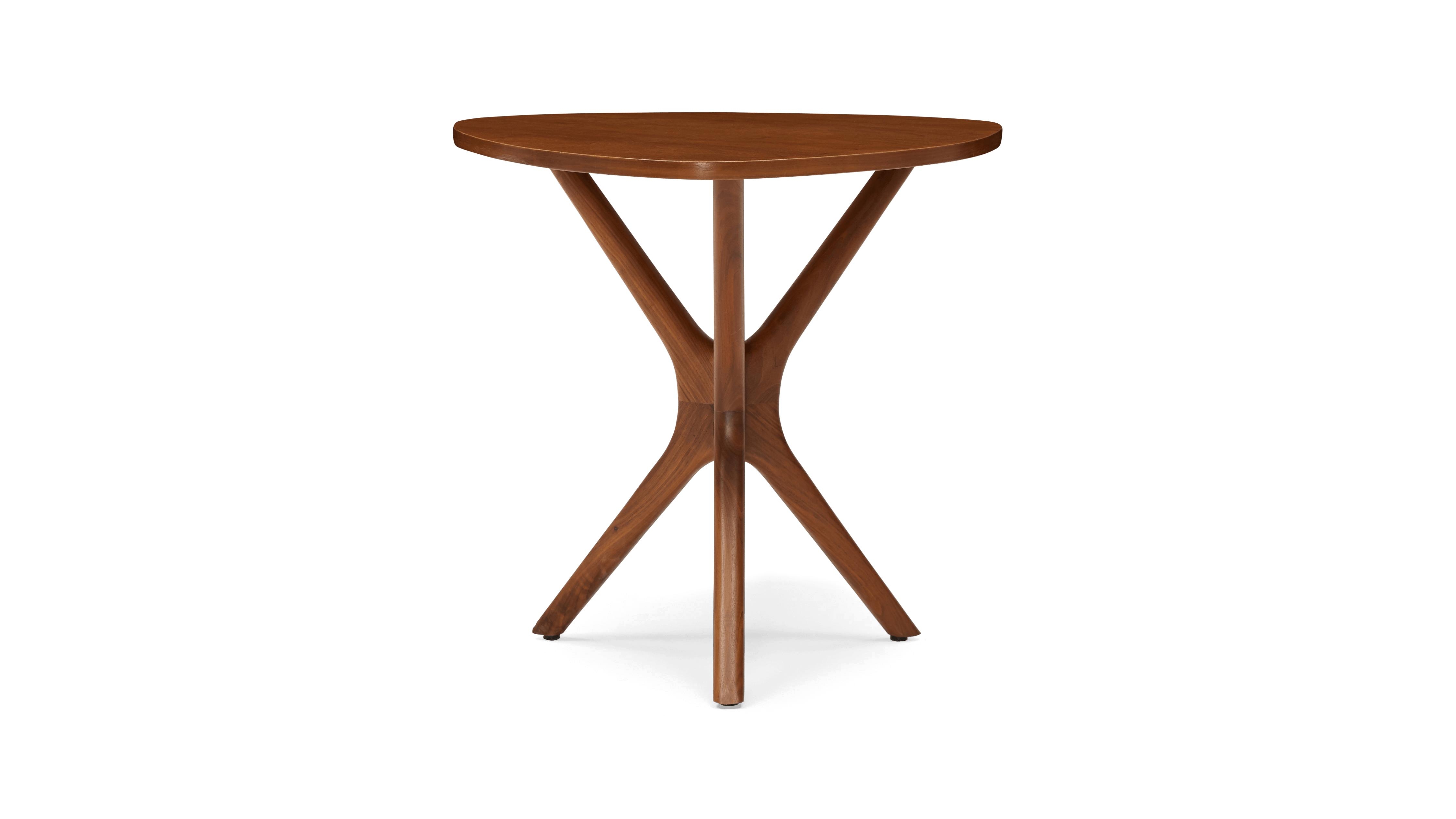 Tolson Mid Century Modern (Wood Top) End Table - Walnut - Image 0