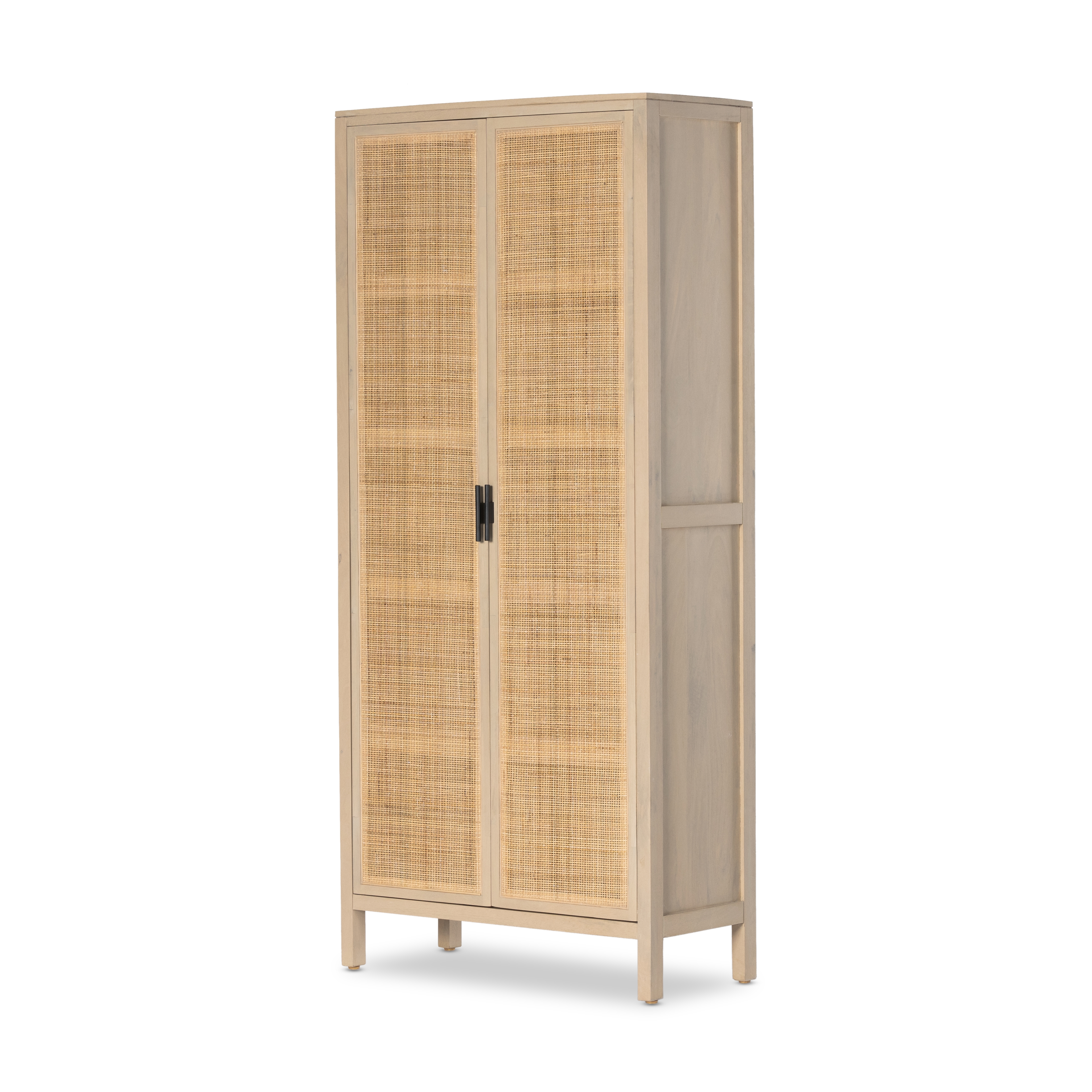 Caprice Tall Cabinet-Natural Mango - Image 0