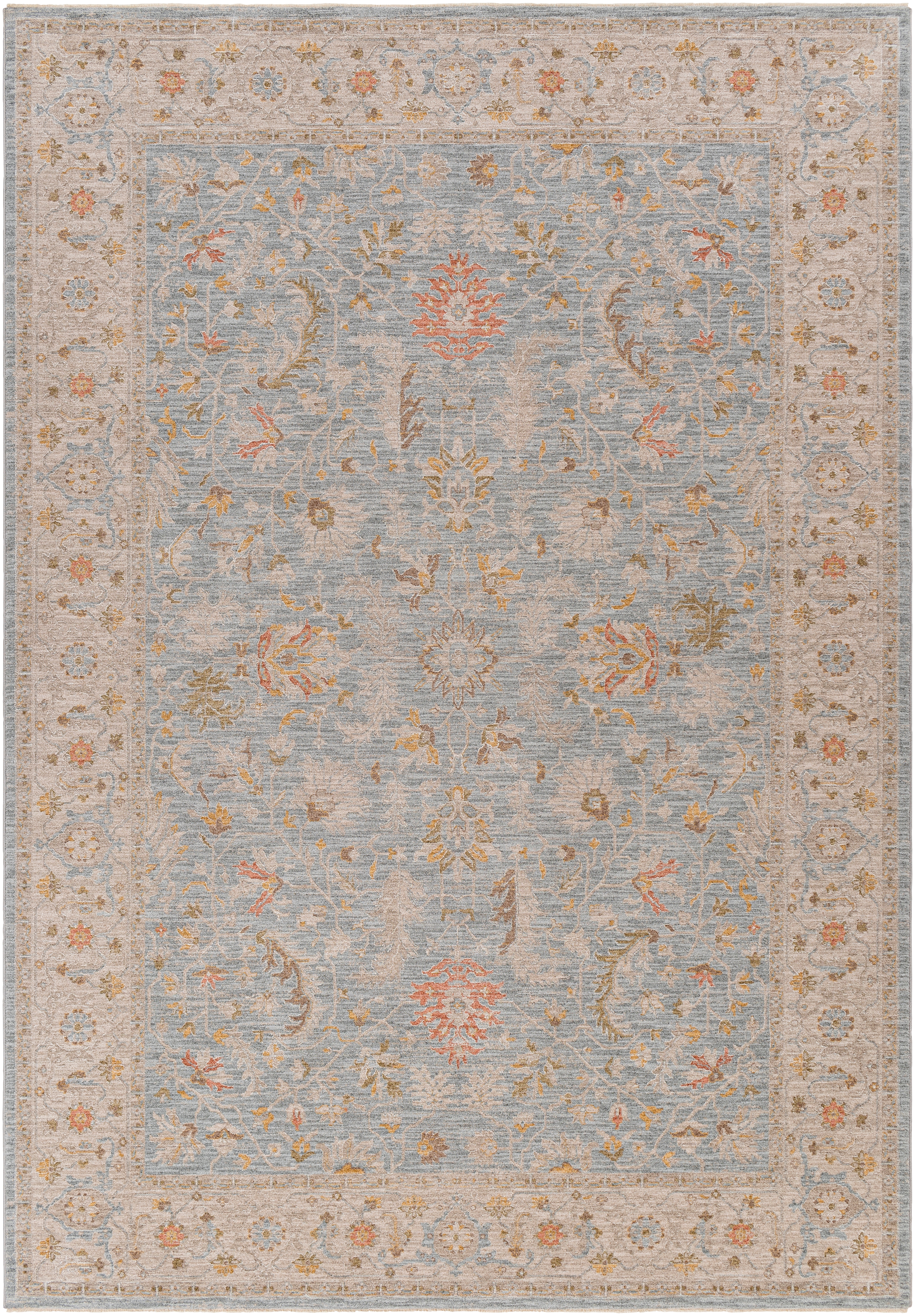 Avant Garde Beige Indoor 10' x 13'11" Machine Woven Rug - Image 0