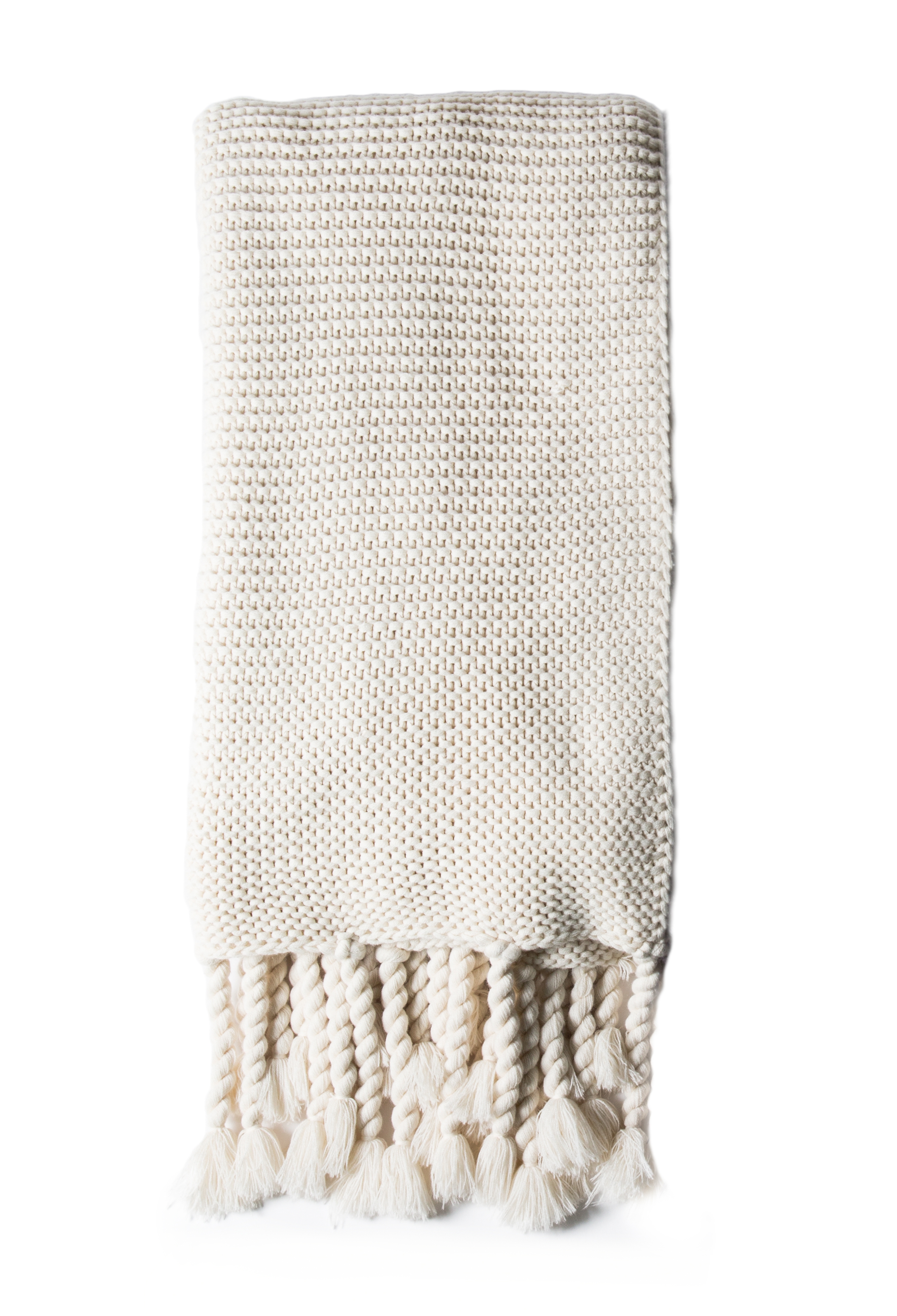 Trestles Chunky Knit Throw by Pom Pom at Home - Image 1