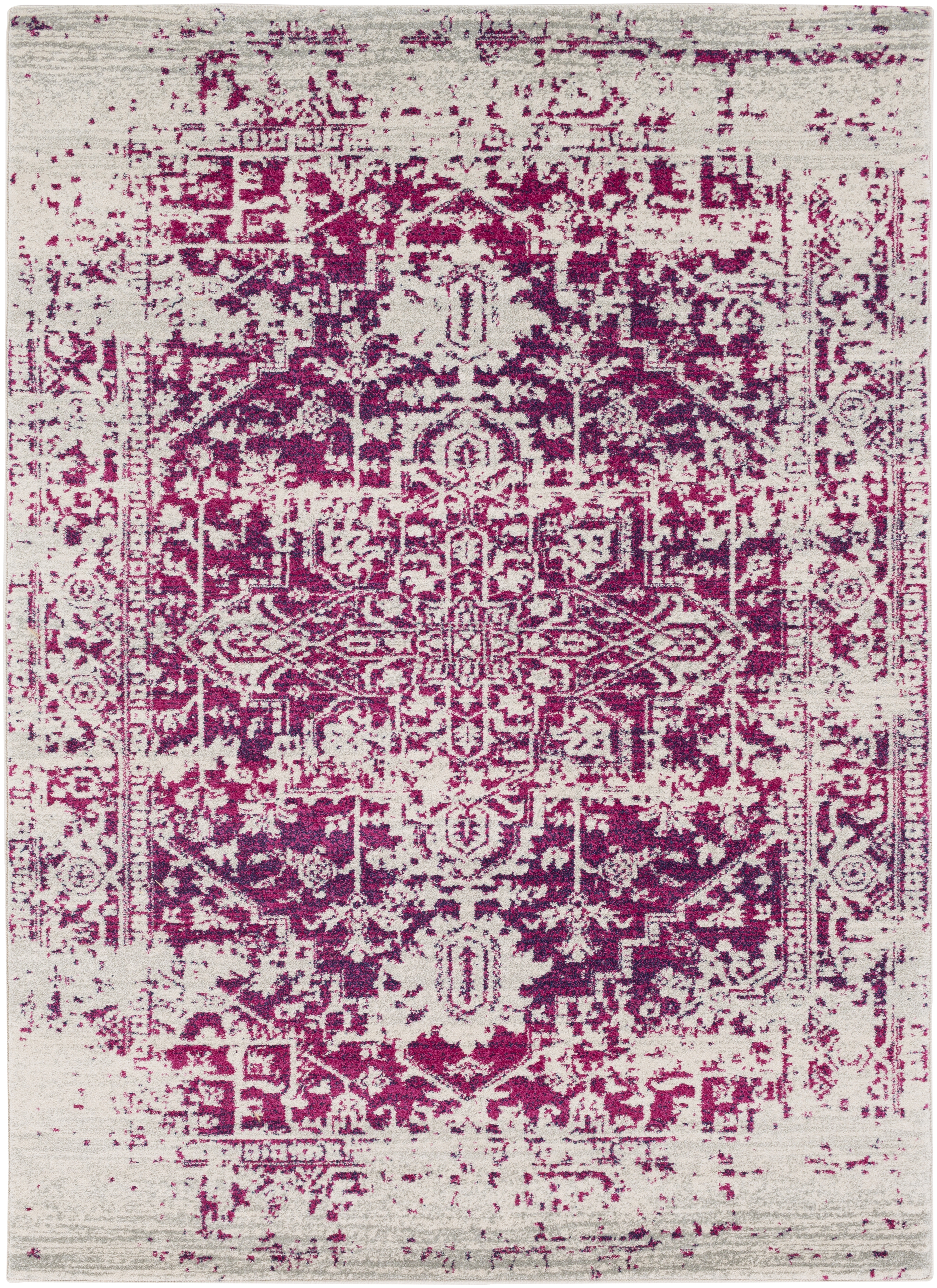 Harput Gray Indoor 2' x 2'11" Machine Woven Rug - Image 0