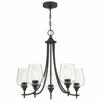 5-Light Candle Style Classic Chandelier - Image 0