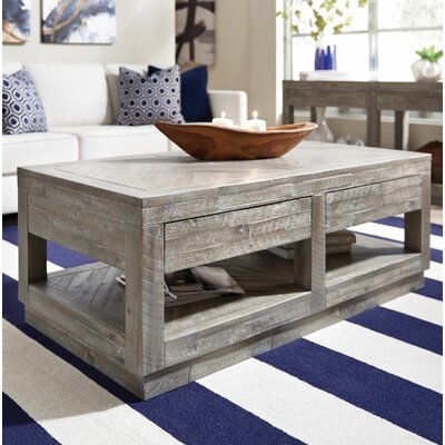 Arsos Coffee Table with Storage - Image 0