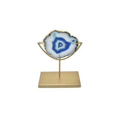 Agate Slice on a Stand - Image 0