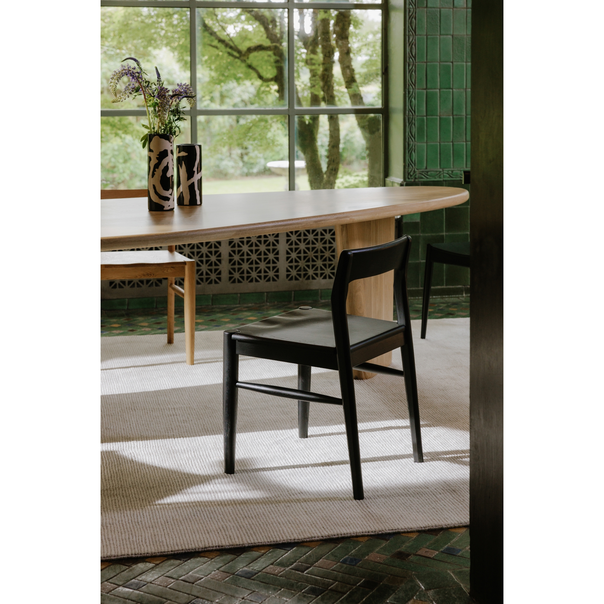 Owing Dining Chair Black - Set Of Two - Image 5