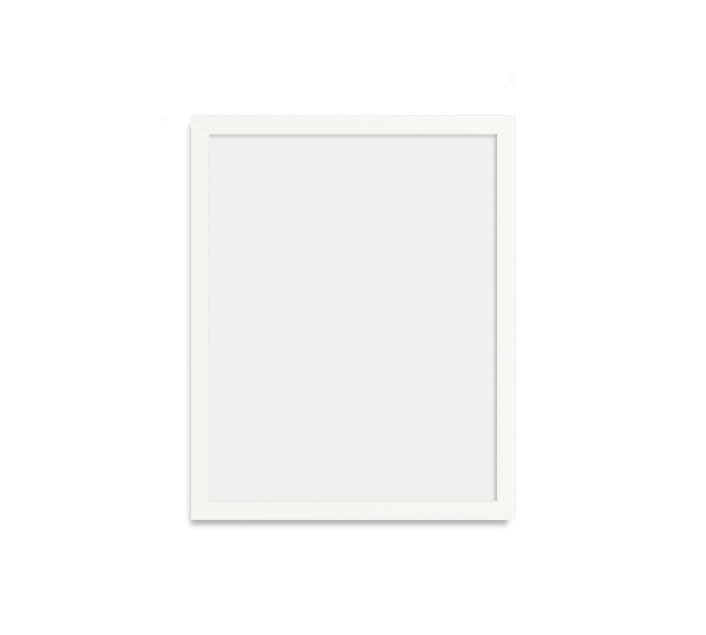 Metal Gallery Frame, No Mat, 8x10 - Bright White - Image 0