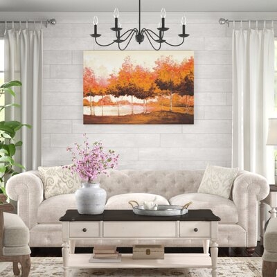 Trees In Autumn - Print on Canvas - Image 0